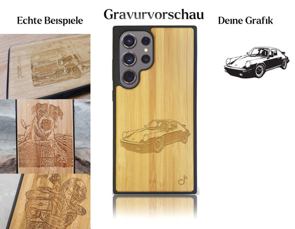 INDIVIDUELL Samsung Galaxy S25 Ultra Bambus-Kunststoff