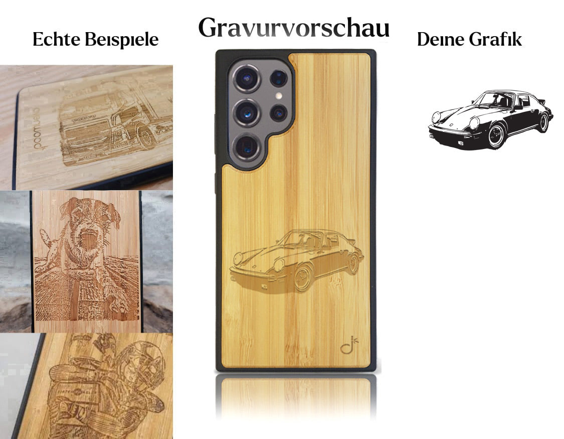 INDIVIDUELL Samsung Galaxy S25 Ultra Bambus-Kunststoff