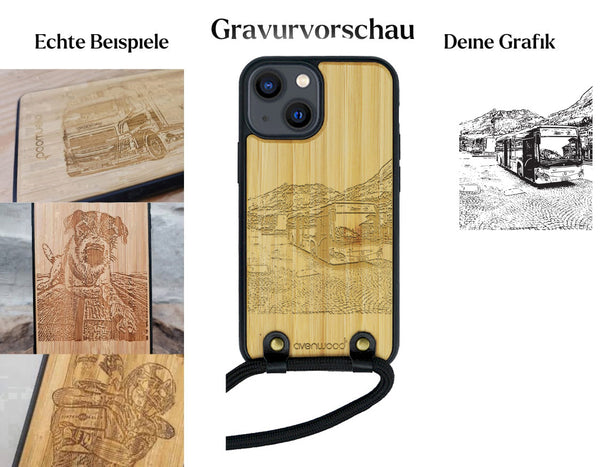 INDIVIDUELL iPhone 13 Mini Hülle zum Umhängen