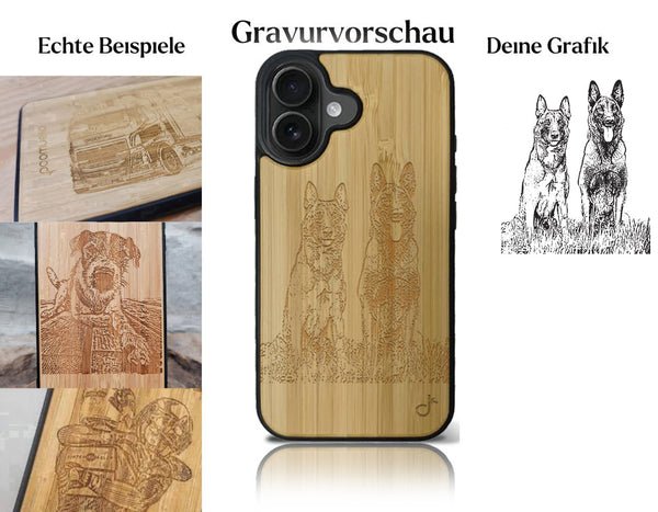 INDIVIDUELL iPhone 17 Bambus-Kunststoff