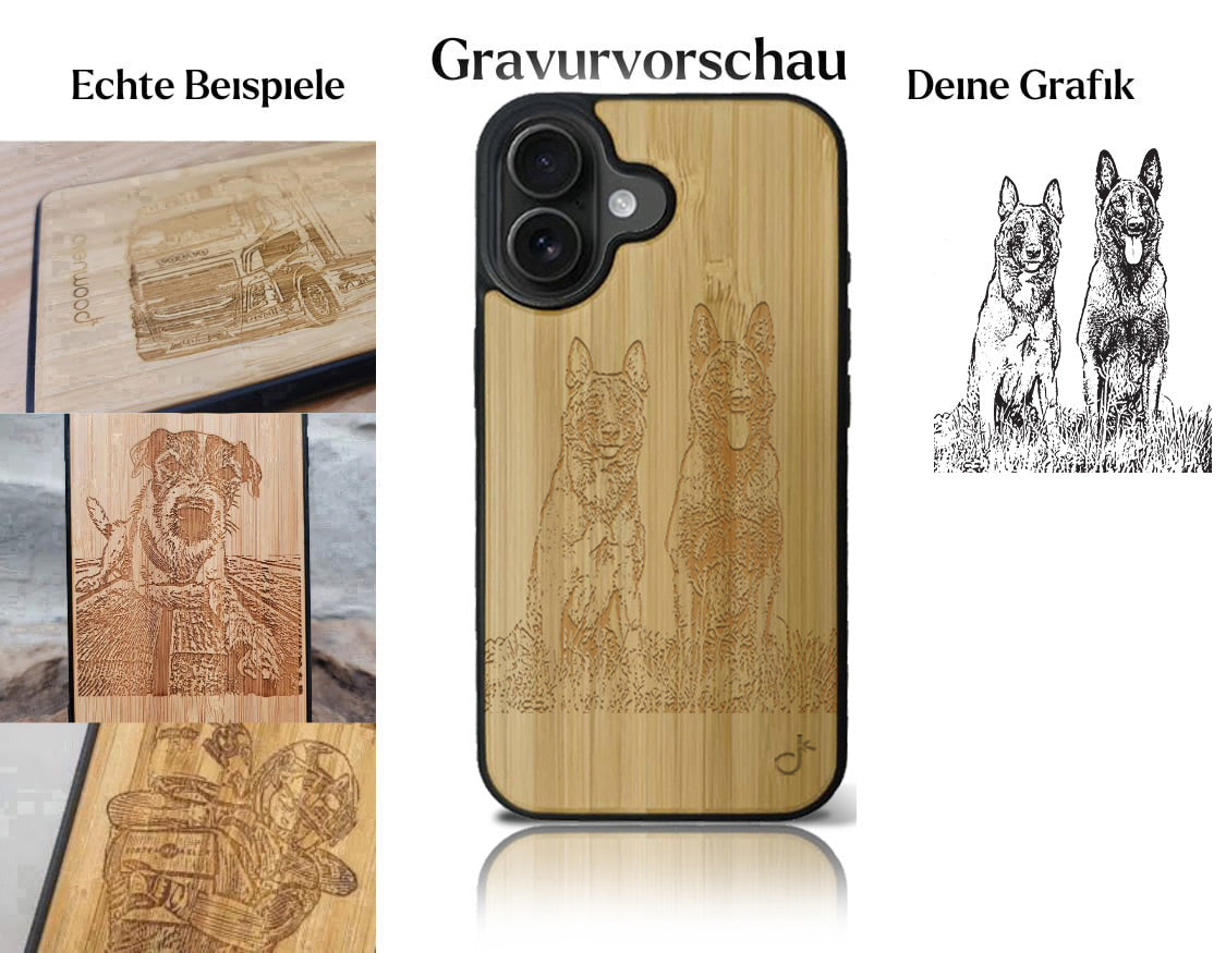 INDIVIDUELL iPhone 17 Bambus-Kunststoff