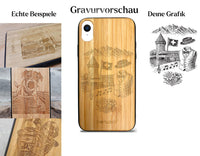 Thumbnail for INDIVIDUELL iPhone XR Bambus-Kunststoff