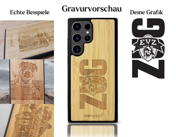 INDIVIDUELL Samsung Galaxy S25 Ultra Bambus-Kunststoff