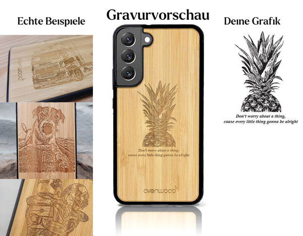 INDIVIDUELL Samsung Galaxy S25 Plus Bambus-Kunststoff