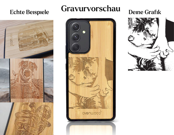 INDIVIDUELL Samsung Galaxy A56 Bambus-Kunststoff