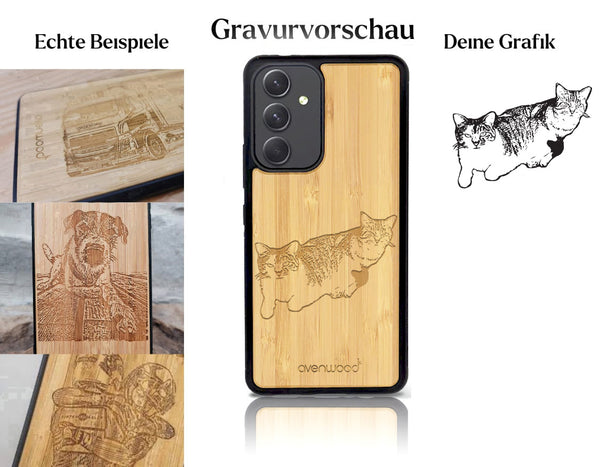 INDIVIDUELL Samsung Galaxy A56 Bambus-Kunststoff