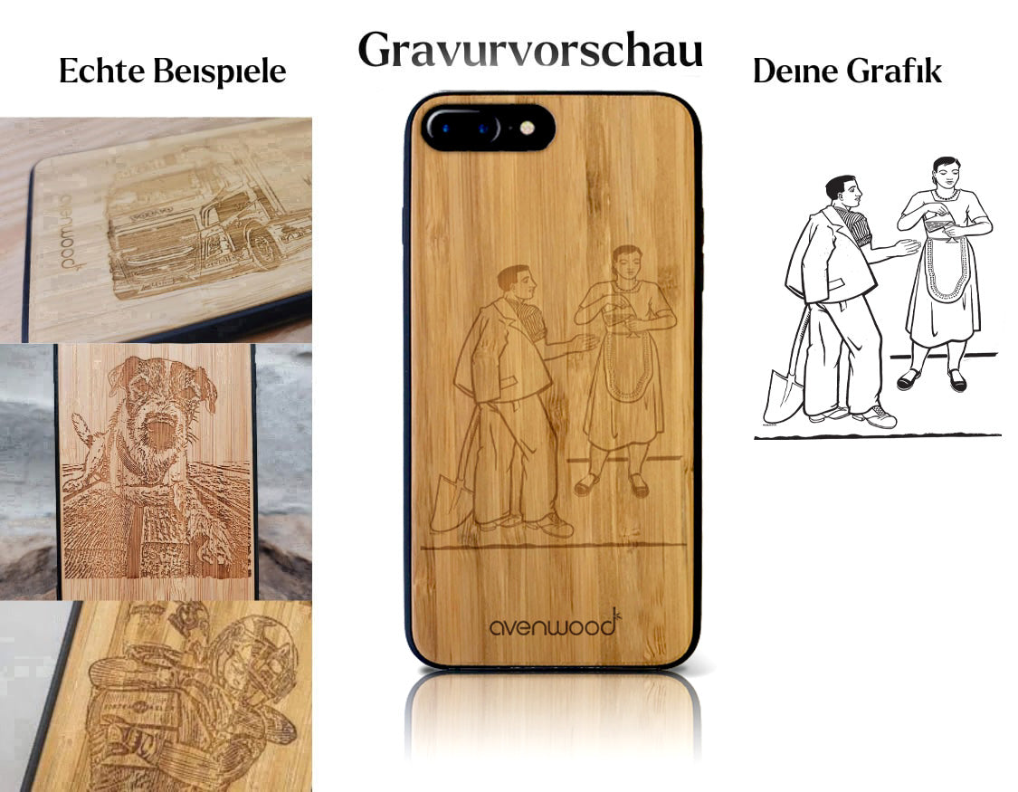 INDIVIDUELL iPhone 17e Bambus-Kunststoff