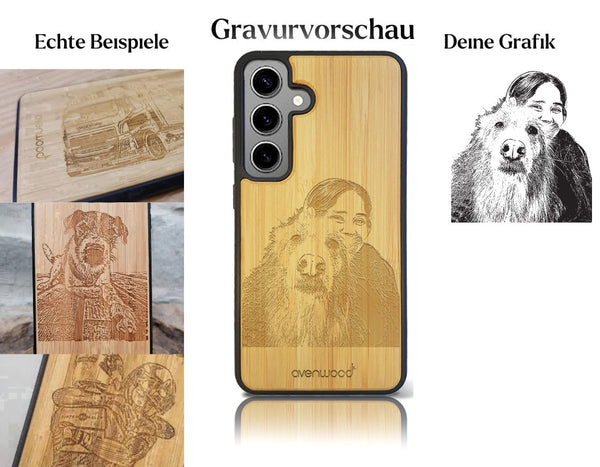 INDIVIDUELL Samsung Galaxy S26 Bambus-Kunststoff