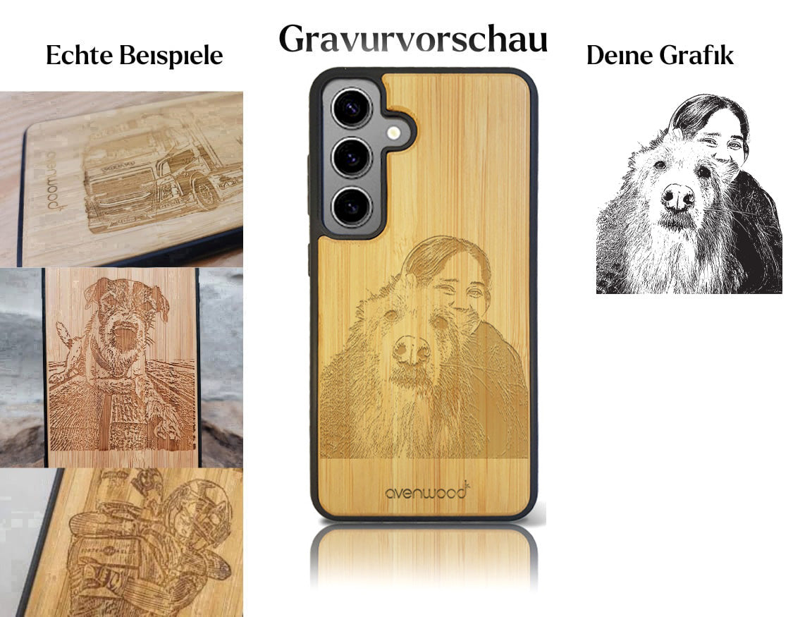 INDIVIDUELL Samsung Galaxy S26 Bambus-Kunststoff