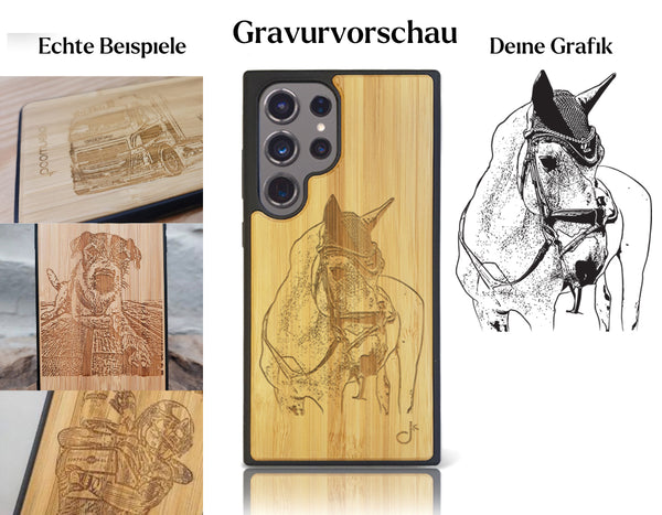 INDIVIDUELL iPhone 16 Bambus-Kunststoff