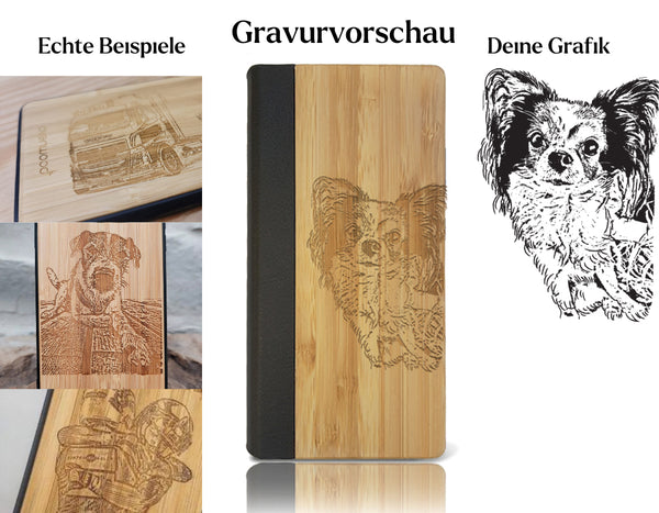 INDIVIDUELL Samsung Galaxy S25 Ultra Bambus-Kunststoff