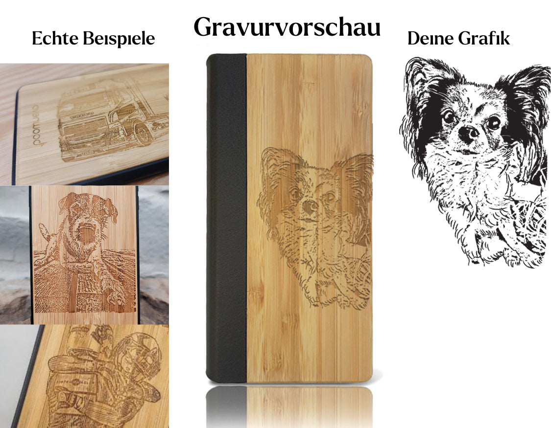 INDIVIDUELL Samsung Galaxy S25 Ultra Bambus-Kunststoff