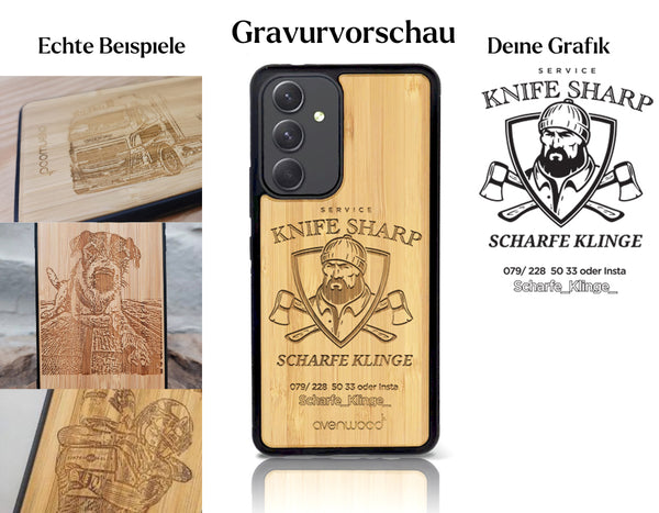 INDIVIDUELL Samsung Galaxy A56 Bambus-Kunststoff