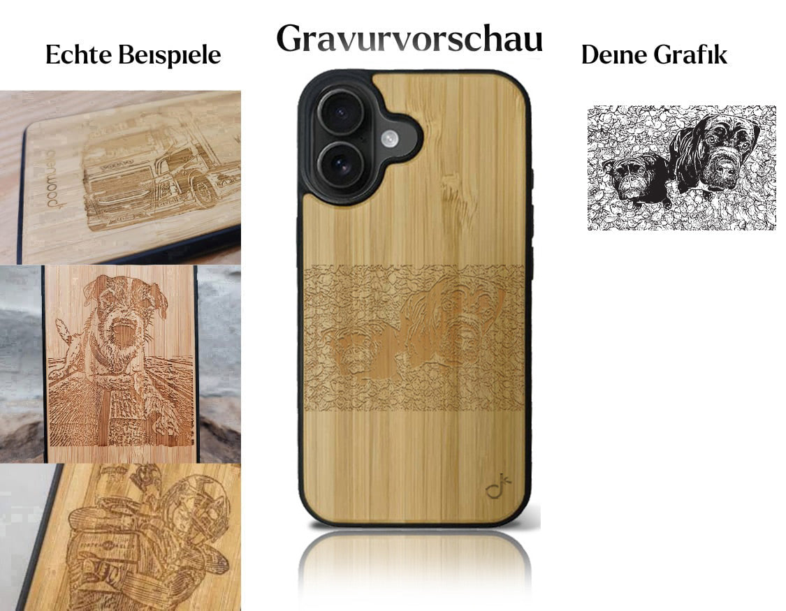 INDIVIDUELL iPhone 17 Bambus-Kunststoff