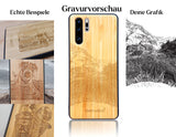 INDIVIDUELL Huawei P30 Pro Bambus-Kunststoff