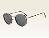 VEIN Holzsonnenbrille mit Metall