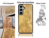 INDIVIDUELL Samsung Galaxy S24 Bambus-Kunststoff