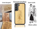 INDIVIDUELL Samsung Galaxy S22 Bambus-Kunststoff