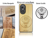 INDIVIDUELL Oppo Reno 10 ProBambus-Kunststoff
