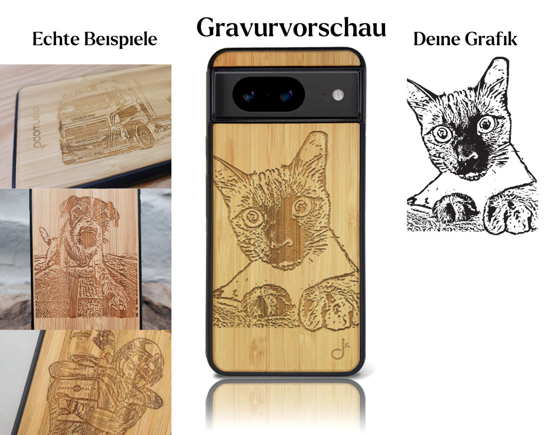 INDIVIDUELL Pixel 8 ProBambus-Kunststoff
