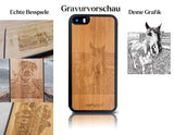 INDIVIDUELL iPhone 5 / SE Bambus-Kunststoff