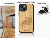 INDIVIDUELL iPhone 15 Bambus-Kunststoff