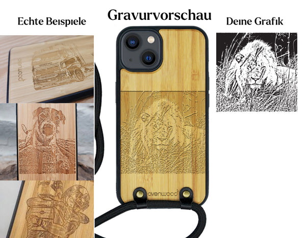 INDIVIDUELL iPhone 13 Pro Hülle zum Umhängen