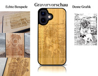 Thumbnail for INDIVIDUELL iPhone 16 Bambus-Kunststoff