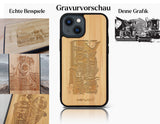 INDIVIDUELL iPhone 15 Bambus-Kunststoff