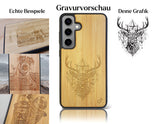 INDIVIDUELL Samsung Galaxy S24 Bambus-Kunststoff