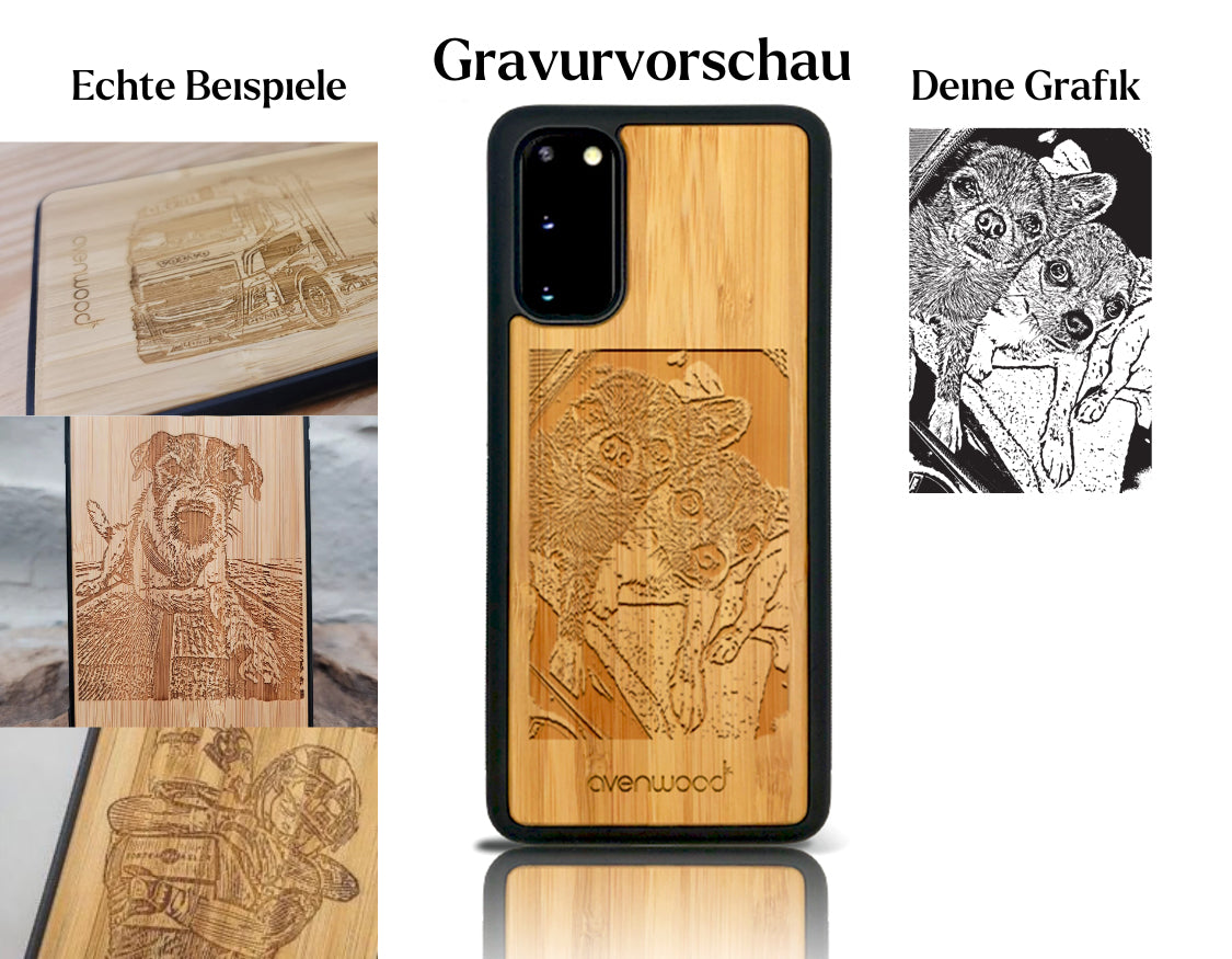 INDIVIDUELL Samsung Galaxy S20 FE Bambus-Kunststoff