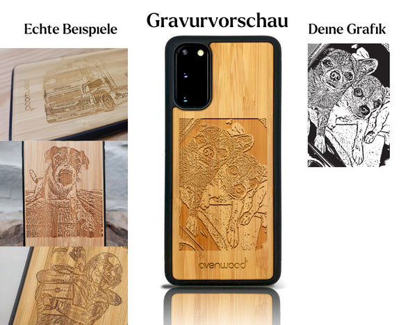 INDIVIDUELL Samsung Galaxy S20 FE Bambus-Kunststoff