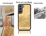 INDIVIDUELL Samsung Galaxy S22 Bambus-Kunststoff