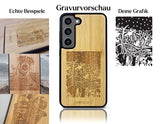 INDIVIDUELL Samsung Galaxy S23 Plus Bambus-Kunststoff