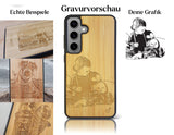 INDIVIDUELL Samsung Galaxy S24 Bambus-Kunststoff