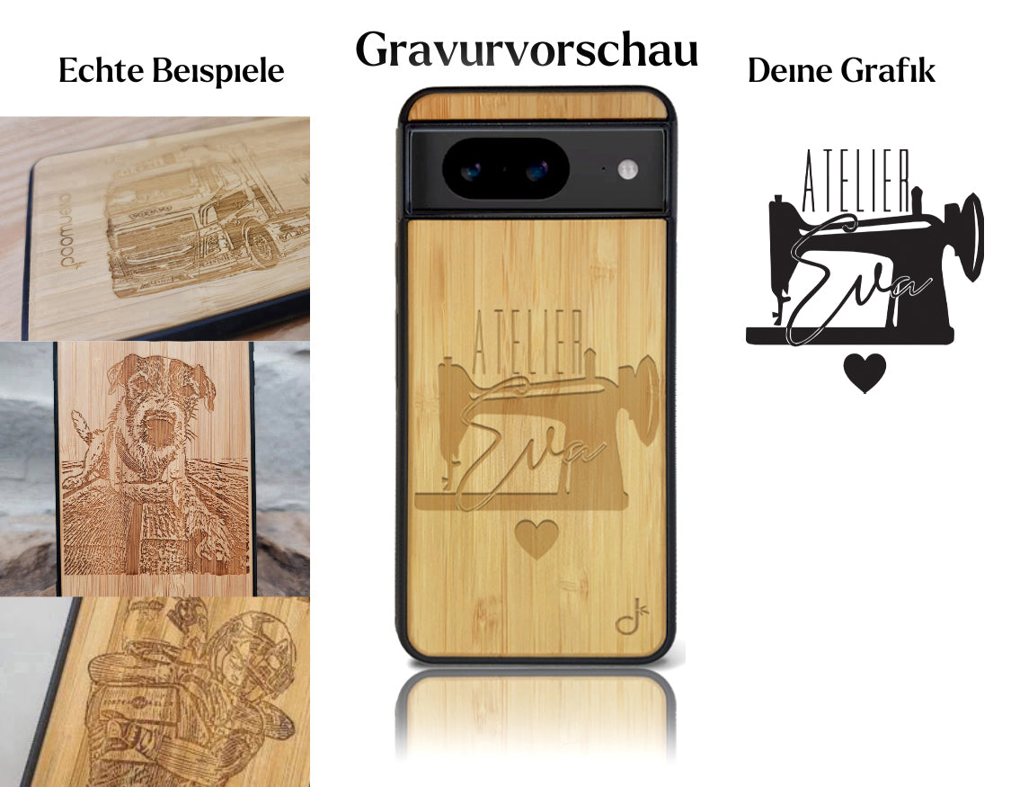 INDIVIDUELL Pixel 8Bambus-Kunststoff