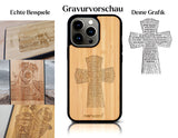 INDIVIDUELL iPhone 13 Pro Max Bambus-Kunststoff