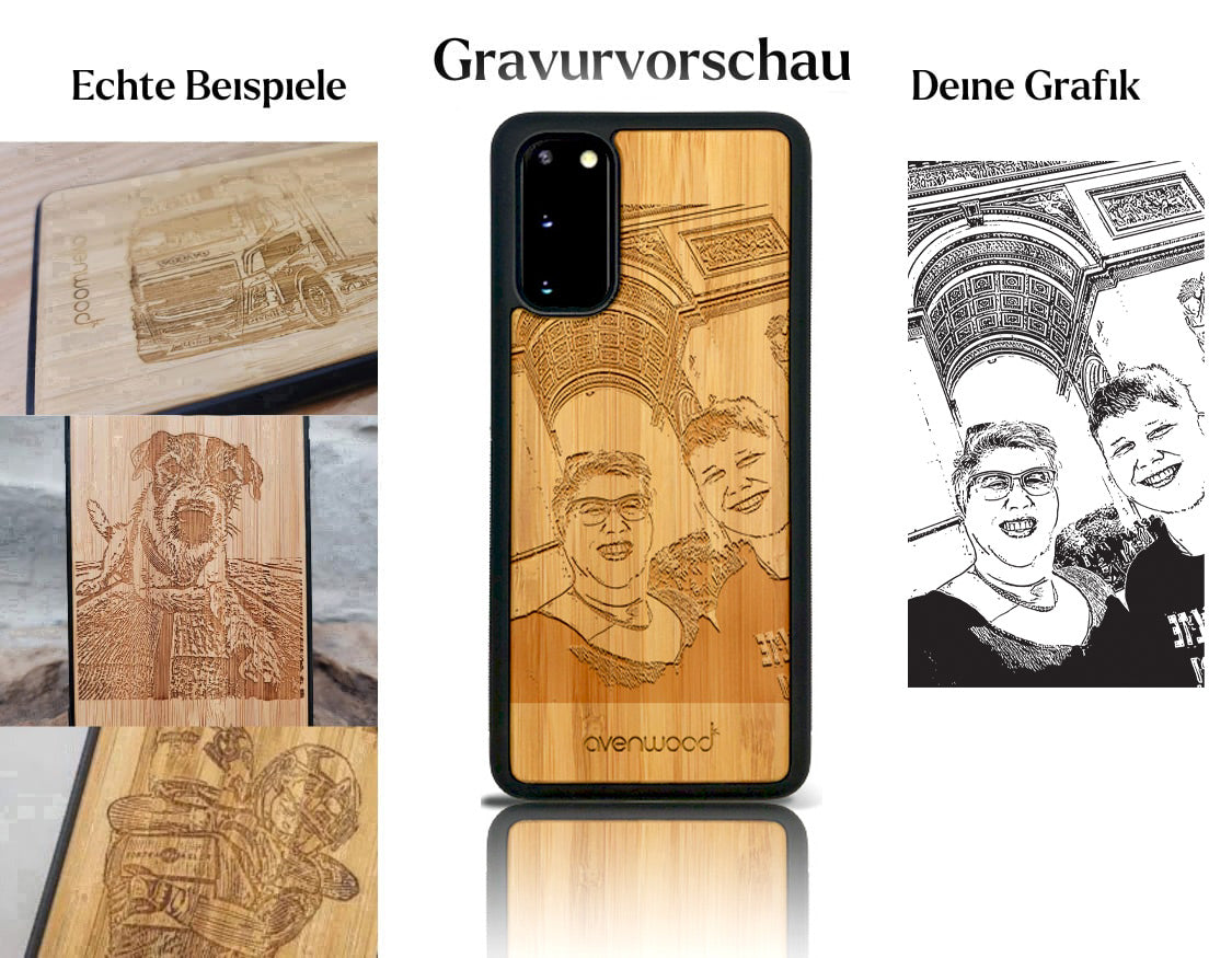 INDIVIDUELL Samsung Galaxy S20 FE Bambus-Kunststoff