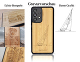 INDIVIDUELL Samsung Galaxy A53 Bambus-Kunststoff