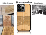 INDIVIDUELL iPhone 15 Pro Bambus-Kunststoff