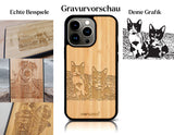 INDIVIDUELL iPhone 15 Pro Max Bambus-Kunststoff