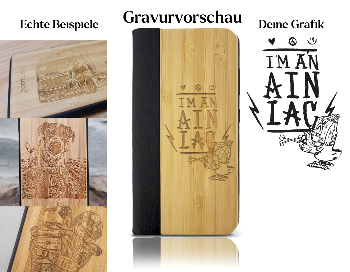INDIVIDUELL iPhone 16 Pro Flipcase