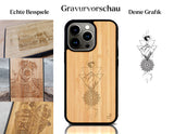 INDIVIDUELL iPhone 16 Pro Bambus-Kunststoff