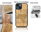 INDIVIDUELL iPhone 14 Bambus-Kunststoff