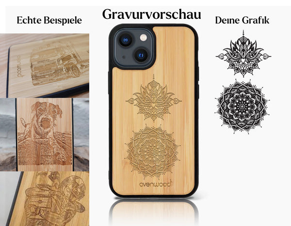 INDIVIDUELL iPhone 13 Bamboo Plastic