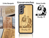 INDIVIDUELL iPhone 15 Pro Bambus-Kunststoff