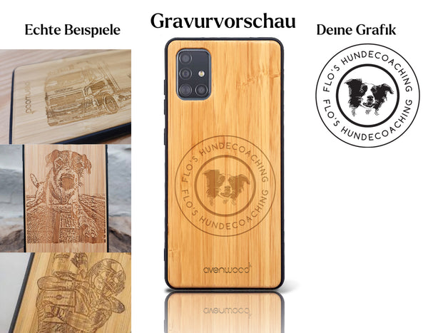 INDIVIDUELL Samsung Galaxy A72 Bambus-Kunststoff