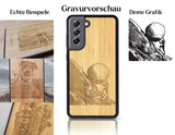 INDIVIDUELL Samsung Galaxy S21 FE 5G Bambus-Kunststoff