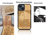 INDIVIDUELL iPhone 14 Bambus-Kunststoff