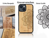 INDIVIDUELL iPhone 13 Bambus-Kunststoff